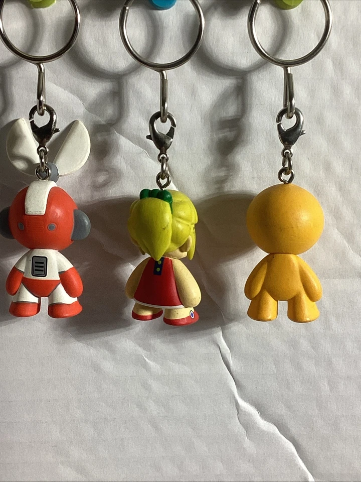 Megaman Figura Llavero Lote De 3 Capcom Kidrobot Raro Lote Como Nuevo Foto 4 de 4