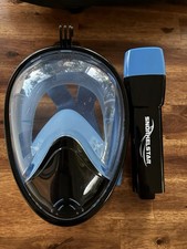 SnorkelStar Full Face Snorkel Mask with Adjustable Strap