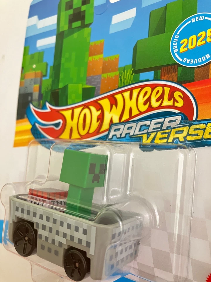 Creeper “Minecraft”, Hot Wheels Racerverse Nuevo Foto 2 de 2