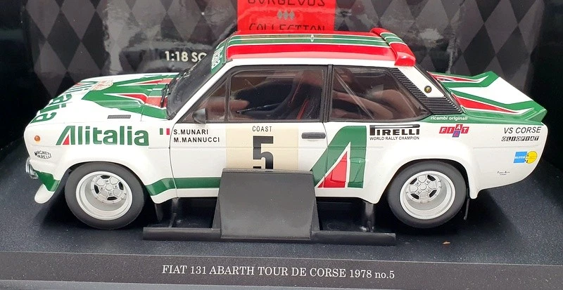 Kyosho масштаб 1/18 литой 08371C - Fiat Abarth - #5 Tour De Cosa 1978 - Изображение 3 из 4
