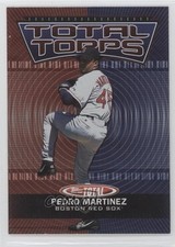 2003 Topps Total Total Topps Pedro Martinez #TT50 HOF 0ju