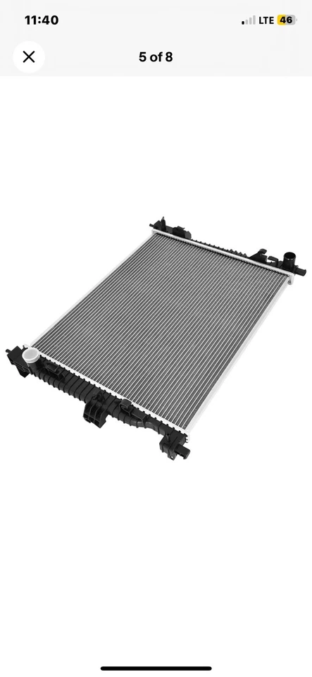 13656 Radiator for 2016-2021 Dodge Durango Jeep / Grand Cherokee V6 3.0L 3.6L - Image 4 of 4