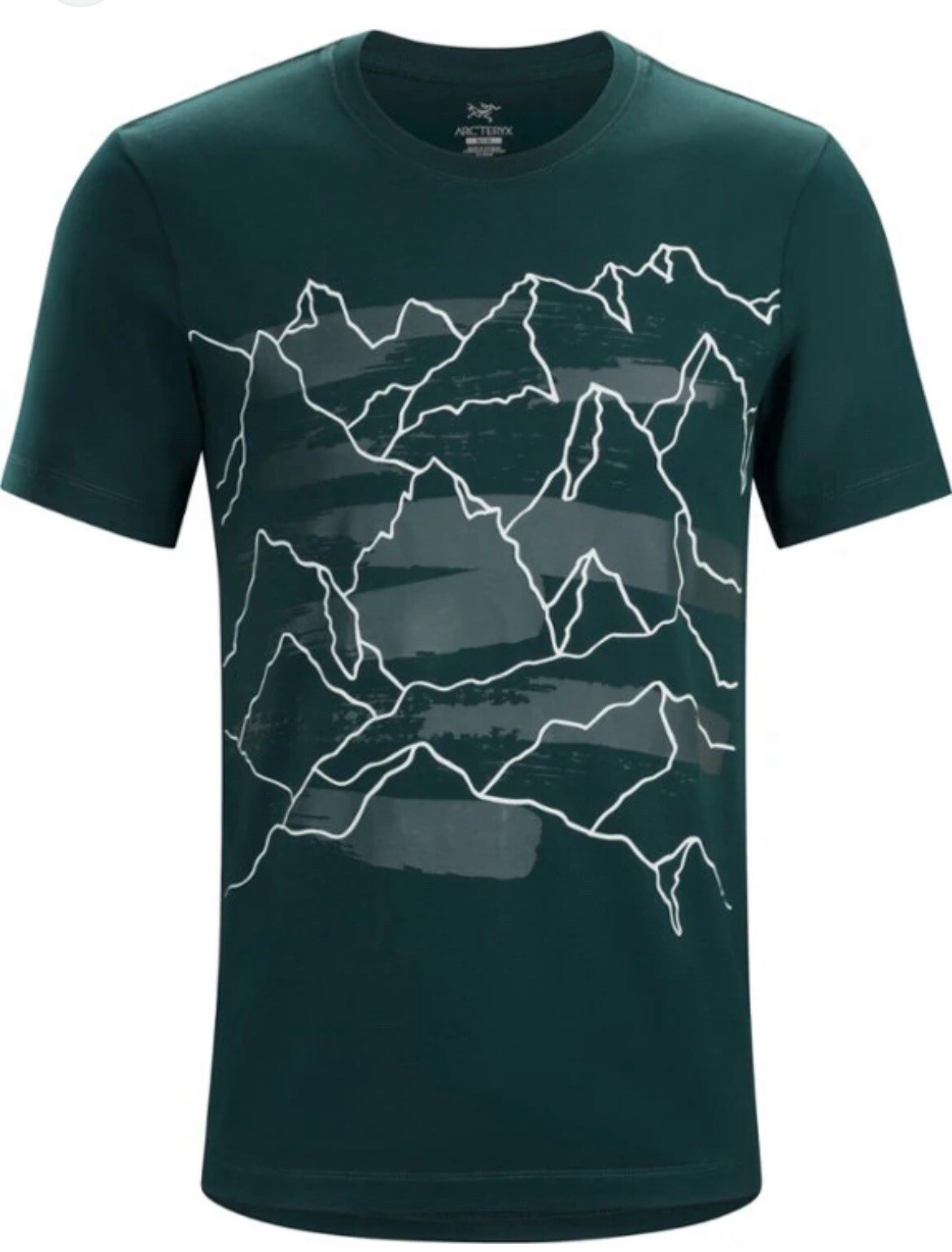 ARC'TERYX T Shirt Arc'tery Parco Giochi Uomo Large Blu Navy P7