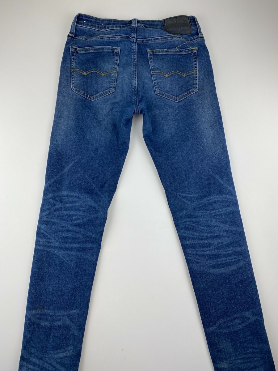 (No 0707) AMERICAN EAGLE 22インチ ブルー AMERICAN EAGLE ジュニアクロスバイク 22インチ シマノ6段変速