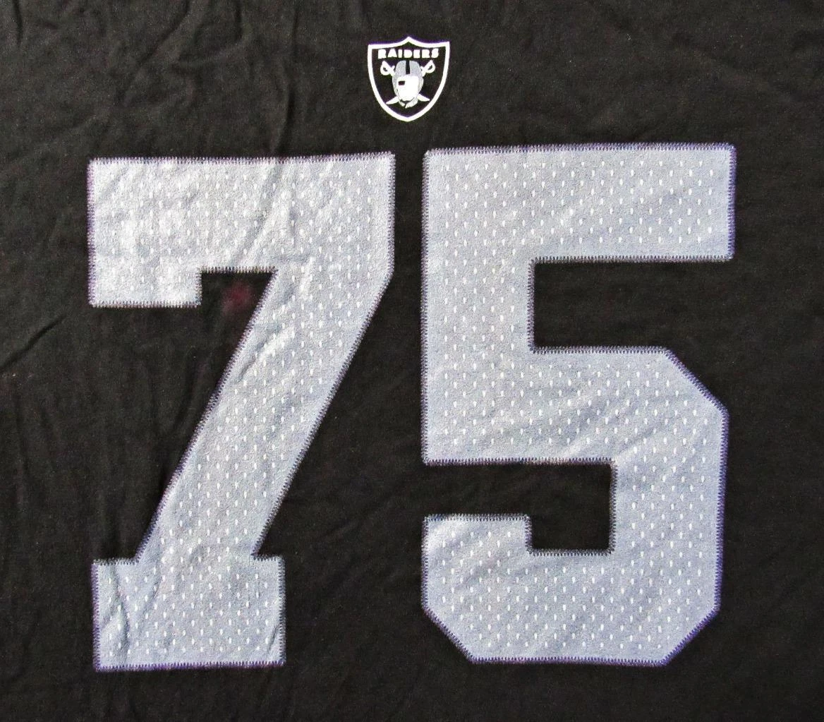 Los Angeles Raiders Men 4XL Screened