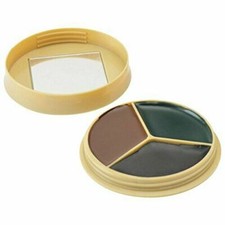 3 Pack Hunting Made Easy HME-CMOFP3 3 Color Camo Face Paint Kit with Mirror