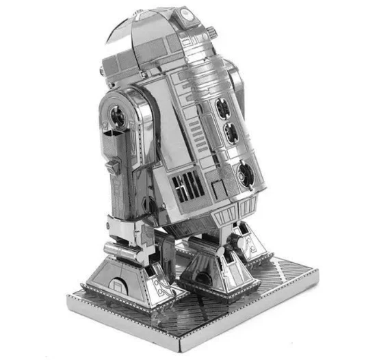 Tenyo Metallic Nano Puzzle Star Wars R2D2 & Millennium Falcon - Immagine 4 di 4