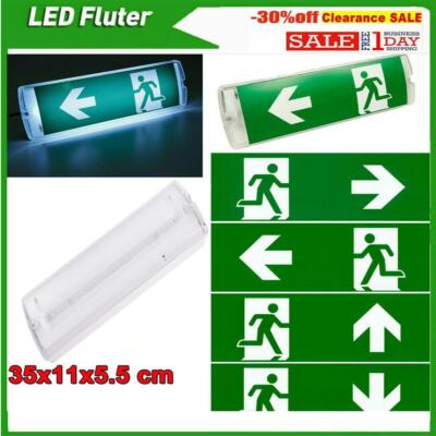 LED Notleuchte Fluchtwegleuchte Notbeleuchtung Notausgang Exit Notlicht Akku DE