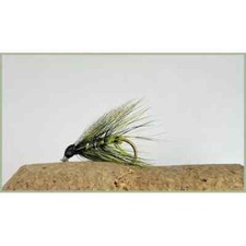 Dabbler Trout Flies, 6 x Sooty Dabblers, Size Choice, Fishing Flies. Loch Flies