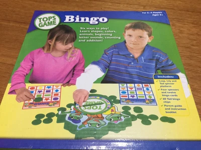 Top Game Bingo Board Game 6 Different Way To Play Brand New