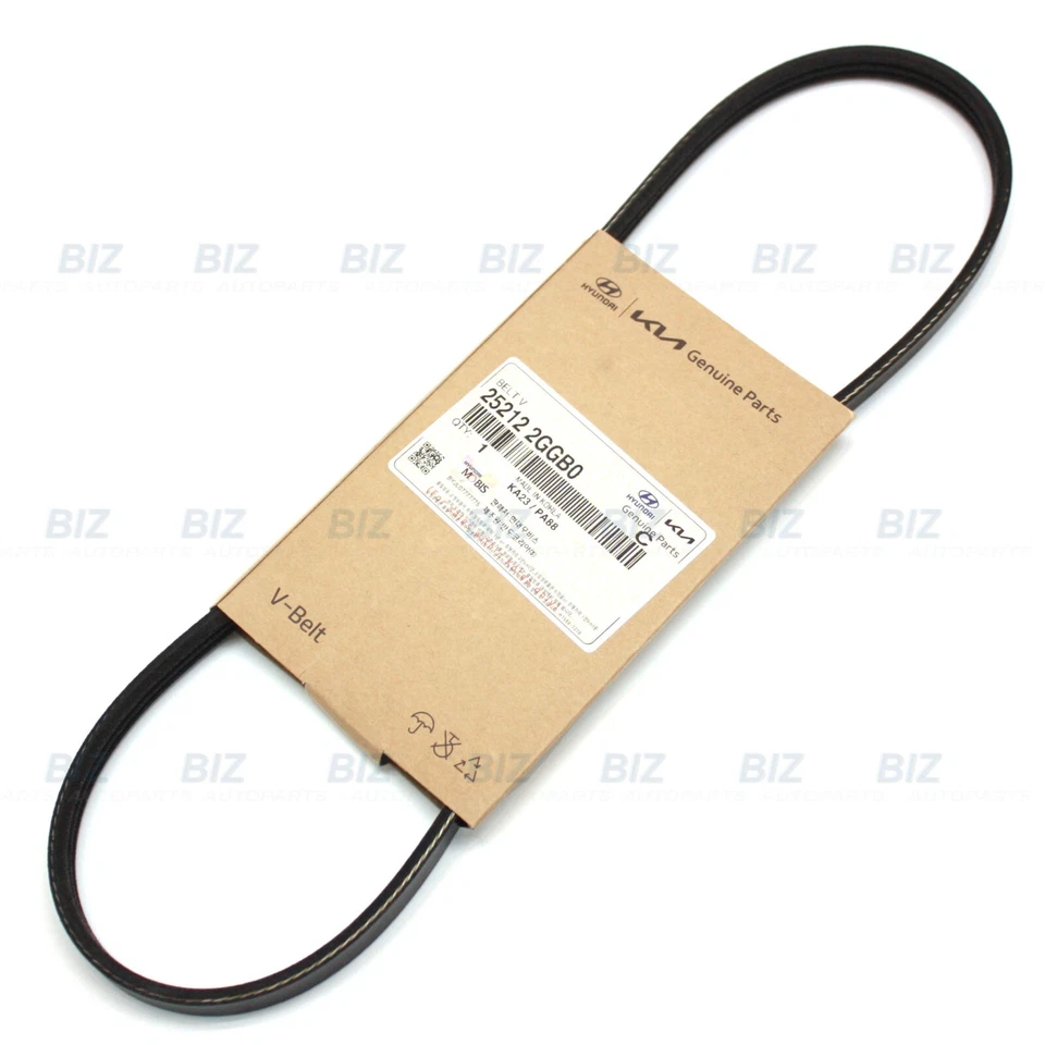 Genuine Water Pump Belt for 15-25 Hyundai 16-22 Kia Various Models 25212-2GGB0 Foto 4 de 4