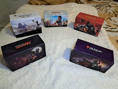 MTG 5 stk. Leere Boxen + zufällige 10 Rares+10 foils