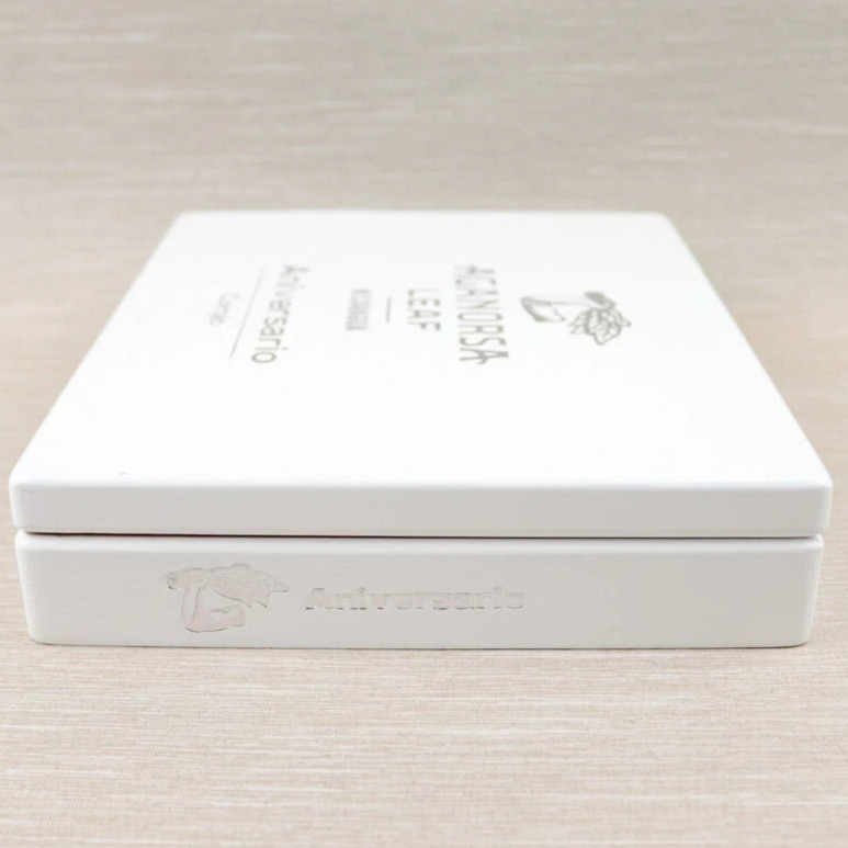 Aganorsa Leaf Toro Aniversario Corojo Empty Wood Cigar Box 9" x 7.25" x 1.75"