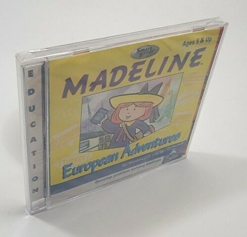 Madeline European Adventures (PC CD-ROM, 1996) ~ New