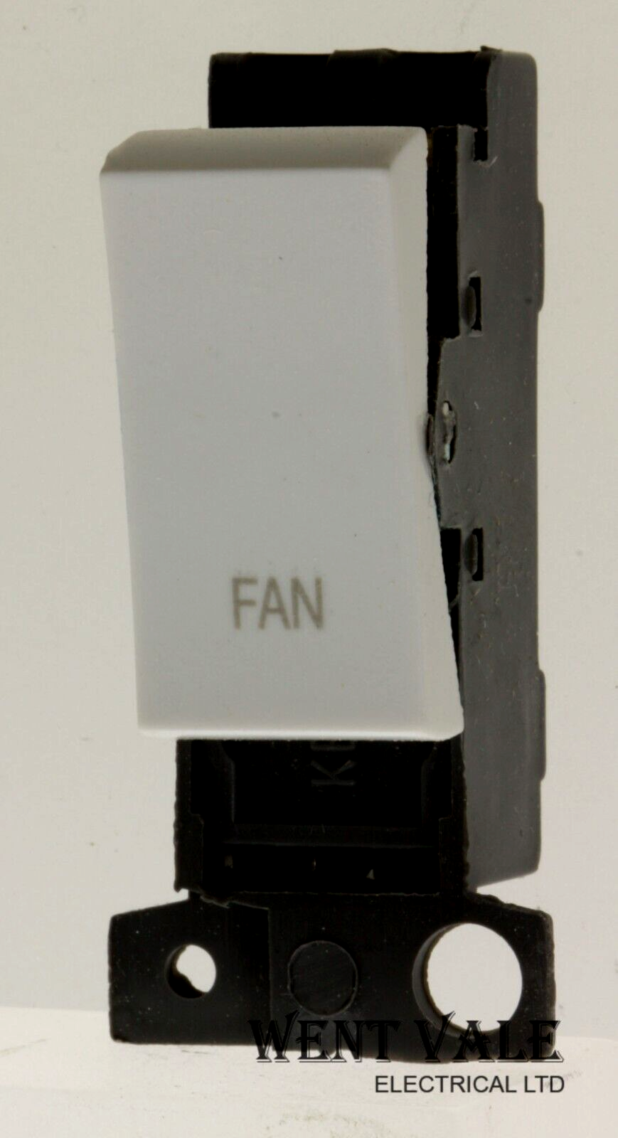 Click Mini-Grid - MD018PWFN - 10ax Double Pole Mini Grid Switch Module 'Fan' New