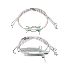 Synergy Stainless Braided Brake Line Kits DOT Approved For Jeep Wrangler JL/JLU