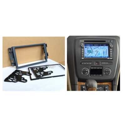 1x Car Radio GPS Stereo Double DIN Panel Dash Kit for BUICK Enclave Lucerne GMC