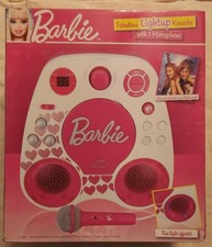 Barbie Fabulous Lightup Karaoke Machine  CD Player w/Microphone Tested BB30000