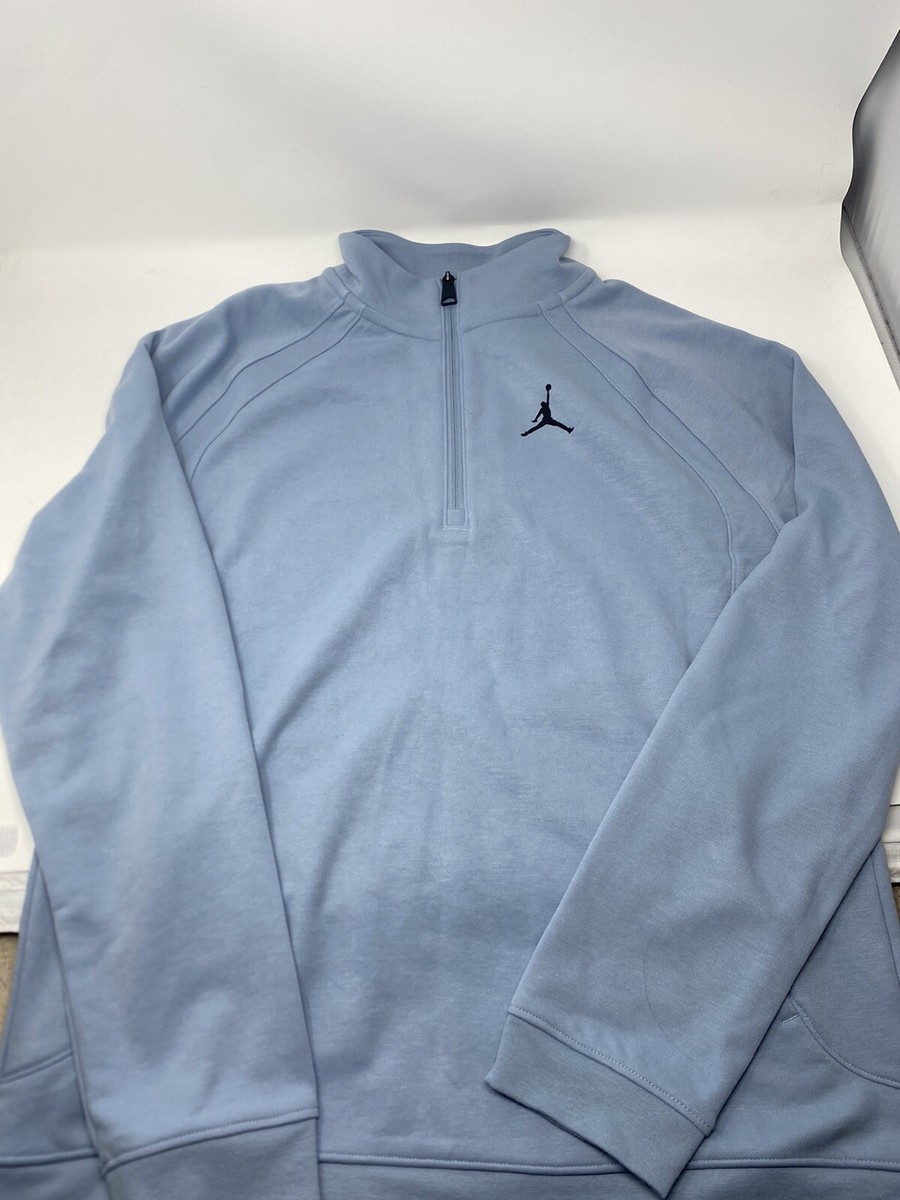 Nike Jordan Sport Men's Golf Half-Zip Top FB7562-436 Blue Nike Jordan Sport Men's Golf Half-Zip Top FB7562-436 Blue