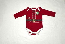 Infant Boys or Girls Christmas Bodysuit/Creeper: NB-0-3M-3-6M-6-9M-12M-24M