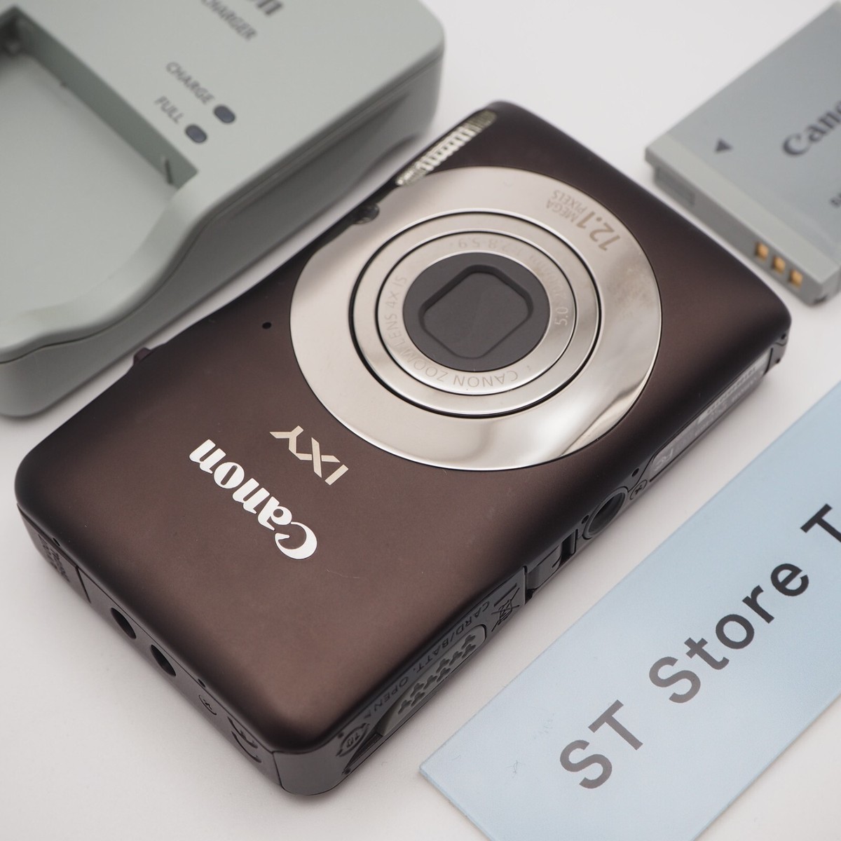 Mint] Canon IXY 200F PowerShot SD1300 IS IXUS 105 Brown w/Charger