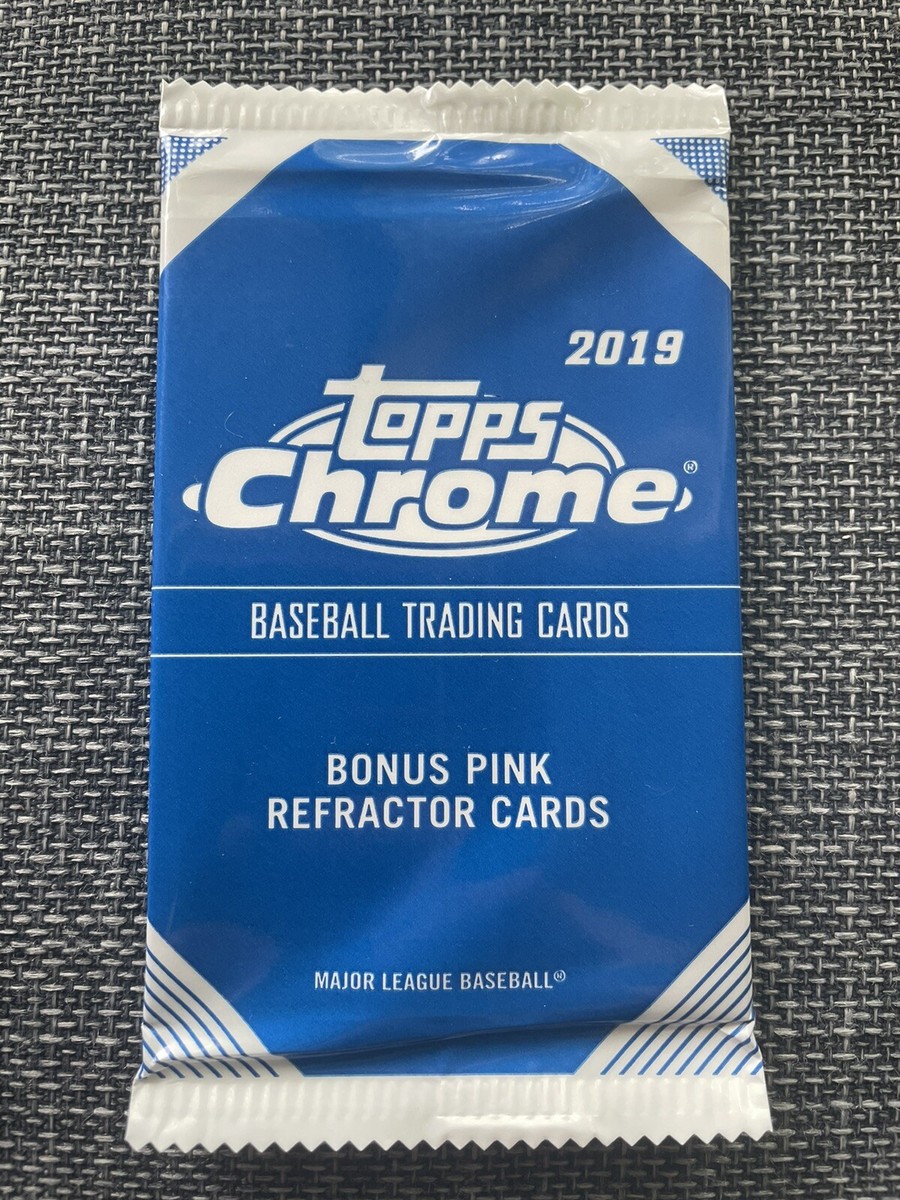 2019 Topps Chrome Baseball Pink Refractor Pack | Fernando Tatis Jr