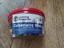 Learning Resources Cuisenaire Rods Plastic Small Group 155 Piece Math Homeschool