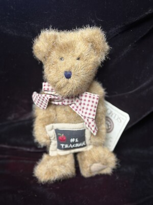 BOYD'S BEARS-RETIRED THE HEAD BEAN COLLECTION - MISS BEA WISE 1 TEACHER 903045