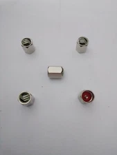 Set of 5 Wheel Tire Caps Air Valve Stem Cover For MERCURI Truck Car Free Ship