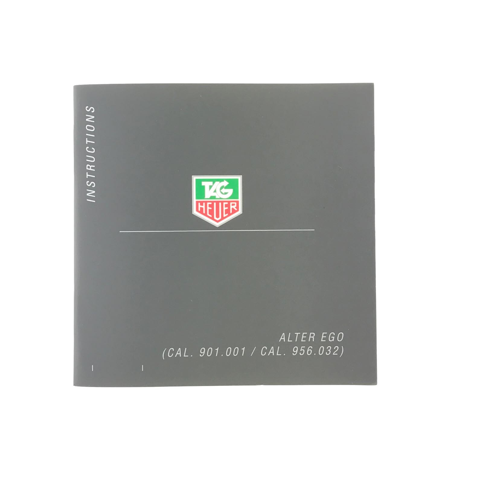 TAG Heuer Alter Ego Calibre 907.001/956.032 Instructions Manual