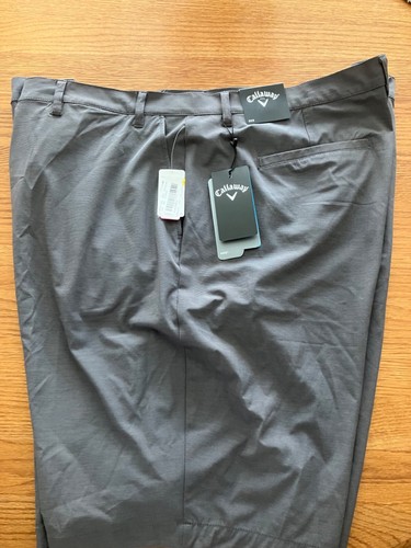 Bermuda chino en coton stretch et taille élastiquée homme gris fonce