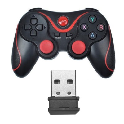 Adapter USB Receiver Bluetooth-compatible Wireless Gamepad Console Dongle For T3