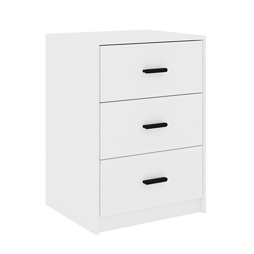 3 Drawer Wooden Bedroom Bedside Cabinet Furniture Storage Nightstand Side Table - Picture 49 of 130
