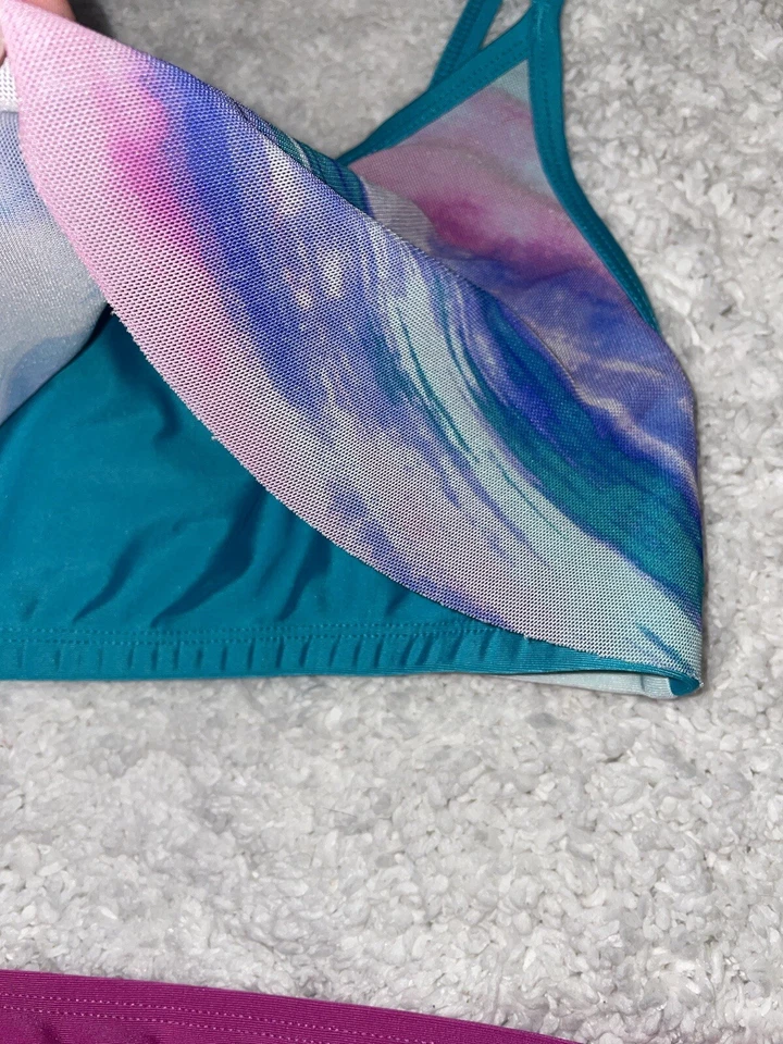 Under Armour niñas talla Bikini de dos piezas 14. Gran forma, cómodo Foto 3 de 4