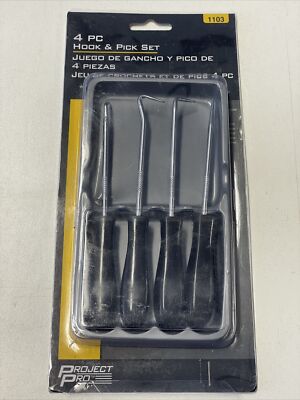 Project Pro 4 pc Hook & Pick Set 1103 | eBay
