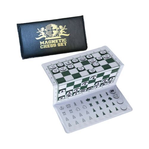 We Games Wood Laminate Chess Board With Storage Drawers : Target