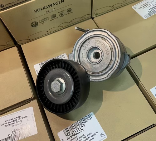 6X OEM Engine Drive Belt Tensioner kits For Audi A6 A7 C7 3.0T 2012-2018 CGW CRE - Picture 5 of 6