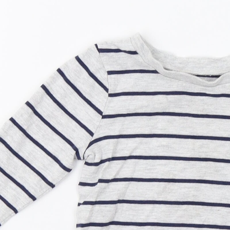 George Baby Grey Cotton Blend T-Shirt Size 12 Months image 7