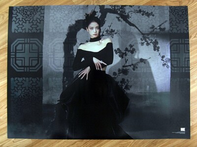 JISOO (BLACKPINK) - ME (2 SIDED) BLACK [ORIGINAL POSTER] K-POP