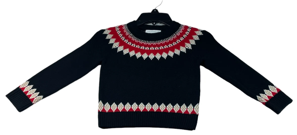Pull à col en V pour enfants - Pull tricoté à manches longues Pull à col en V pour enfants - Pull tricoté à manches longues