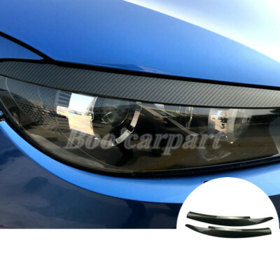 Für Volkswagen VW Scirocco Scheinwerferblenden Scheinwerfer Wimpern Abdeckung