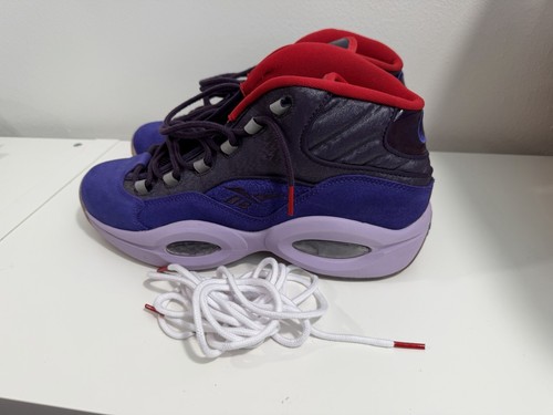 reebok question mid iverson Ghost Of Christmas Size 12