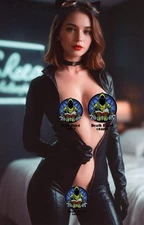 Bangers Comics Catwoman Cosplay Gotham Virgin Variant Cover Ltd 100