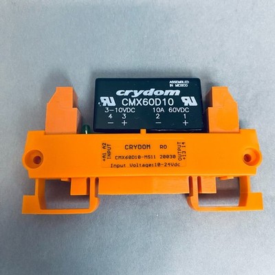 Crydom Solid State Photo-Coupled Relay PCB 10 A 1-60V DC Lot of 2 Relays