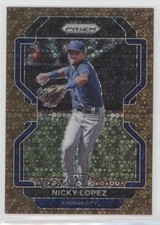 2022 Panini Prizm Tier II Bronze Donut Circle 8/40 Nicholas Lopez Nicky #129 v9t