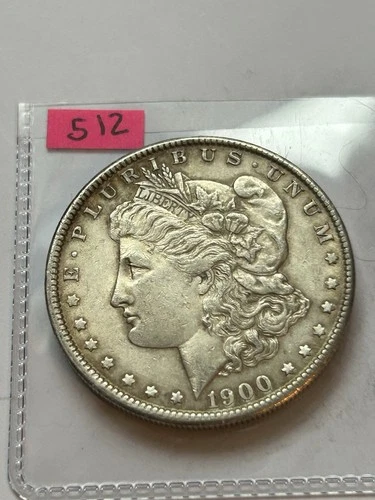 1900 Silver Morgan Dollar AU