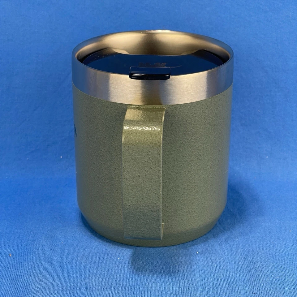 Stanley Classic Legendary Camp Mug Coffee Cup 12oz Hammertone Green (A) - Image 2 of 4