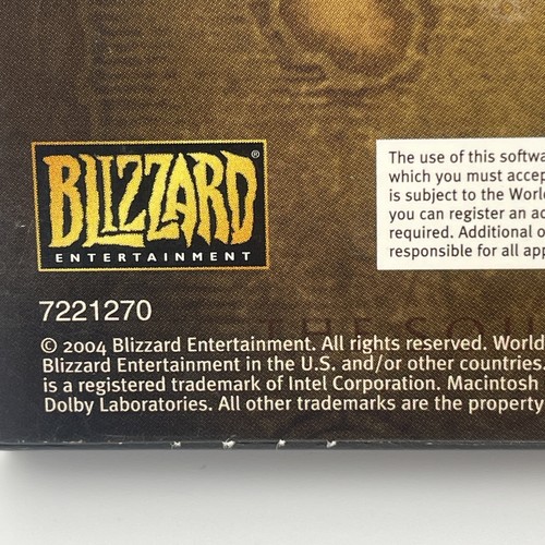 World of Warcraft 2004 PC Game Blizzard 5 Discs - Picture 3 of 10