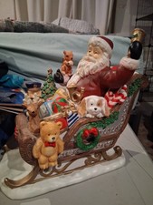 Santa Shelf Sitter Vtg