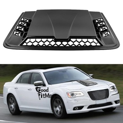 Car Air Flow Intake Hood Scoop Vent Decorative Cover For Chrysler 300 300C Sedan